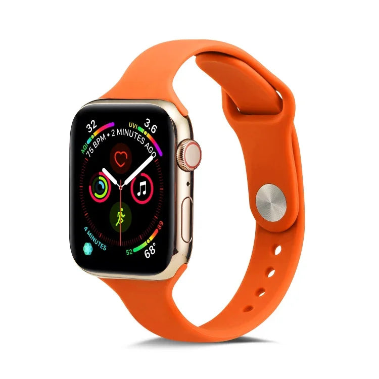 Dây đeo đồng hồ thay thế bằng silicone mỏng, Dành cho Apple Watch 5/4 44mm & 3/2/1 42mm, Dành cho Apple Watch 5/4 40mm & 3/2/1 38mm