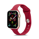 Dây đeo đồng hồ thay thế bằng silicone mỏng, Dành cho Apple Watch 5/4 44mm & 3/2/1 42mm, Dành cho Apple Watch 5/4 40mm & 3/2/1 38mm
