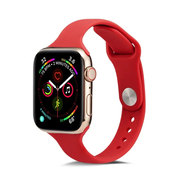 Dây đeo đồng hồ thay thế bằng silicone mỏng, Dành cho Apple Watch 5/4 44mm & 3/2/1 42mm, Dành cho Apple Watch 5/4 40mm & 3/2/1 38mm