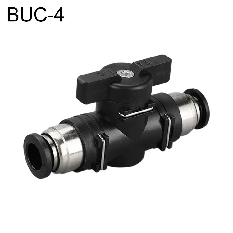 Đầu nối nhanh van khí nén LAIZE, BUC-4, BUC-6, BUC-8, BUC-10, BUC-12, HVFF-4, HVFF-6, HVFF-8, HVFF-10, HVFF-12