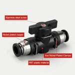 Đầu nối nhanh van khí nén LAIZE, BUC-4, BUC-6, BUC-8, BUC-10, BUC-12, HVFF-4, HVFF-6, HVFF-8, HVFF-10, HVFF-12