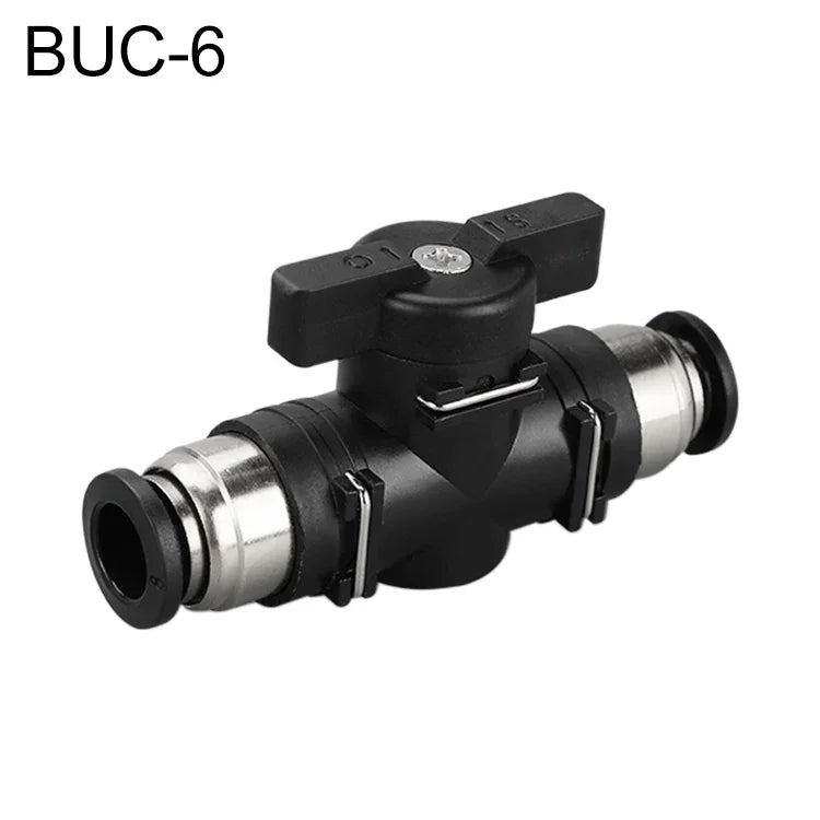 Đầu nối nhanh van khí nén LAIZE, BUC-4, BUC-6, BUC-8, BUC-10, BUC-12, HVFF-4, HVFF-6, HVFF-8, HVFF-10, HVFF-12