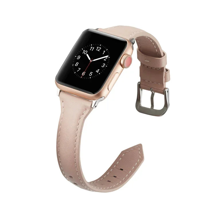 Dây đeo đồng hồ thay thế bằng da mỏng, Dành cho Apple Watch 5/4 44mm & 3/2/1 42mm, Dành cho Apple Watch 5/4 40mm & 3/2/1 38mm