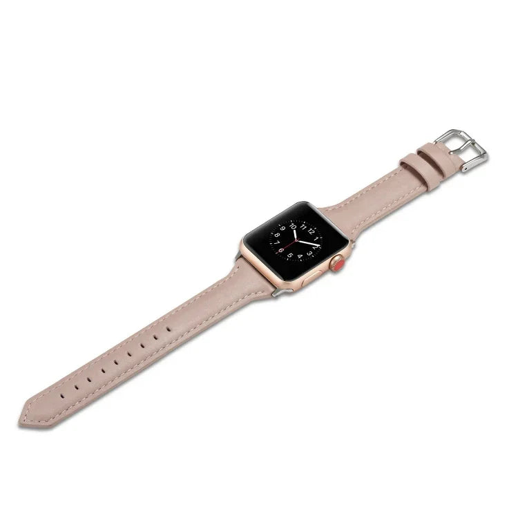 Dây đeo đồng hồ thay thế bằng da mỏng, Dành cho Apple Watch 5/4 44mm & 3/2/1 42mm, Dành cho Apple Watch 5/4 40mm & 3/2/1 38mm