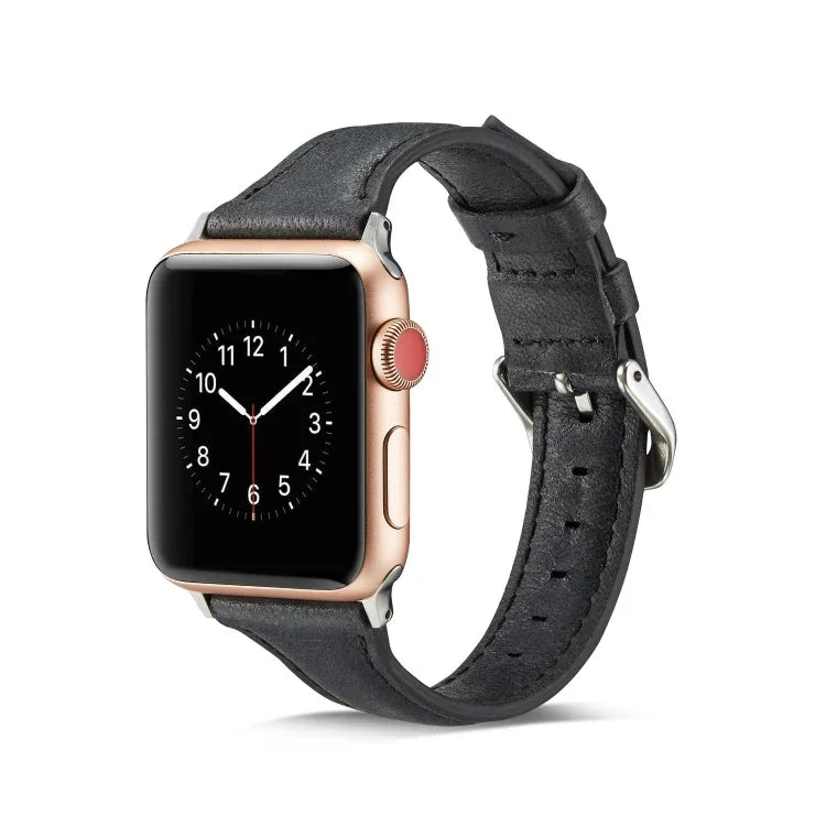 Dây đeo đồng hồ thay thế bằng da mỏng, Dành cho Apple Watch 5/4 44mm & 3/2/1 42mm, Dành cho Apple Watch 5/4 40mm & 3/2/1 38mm