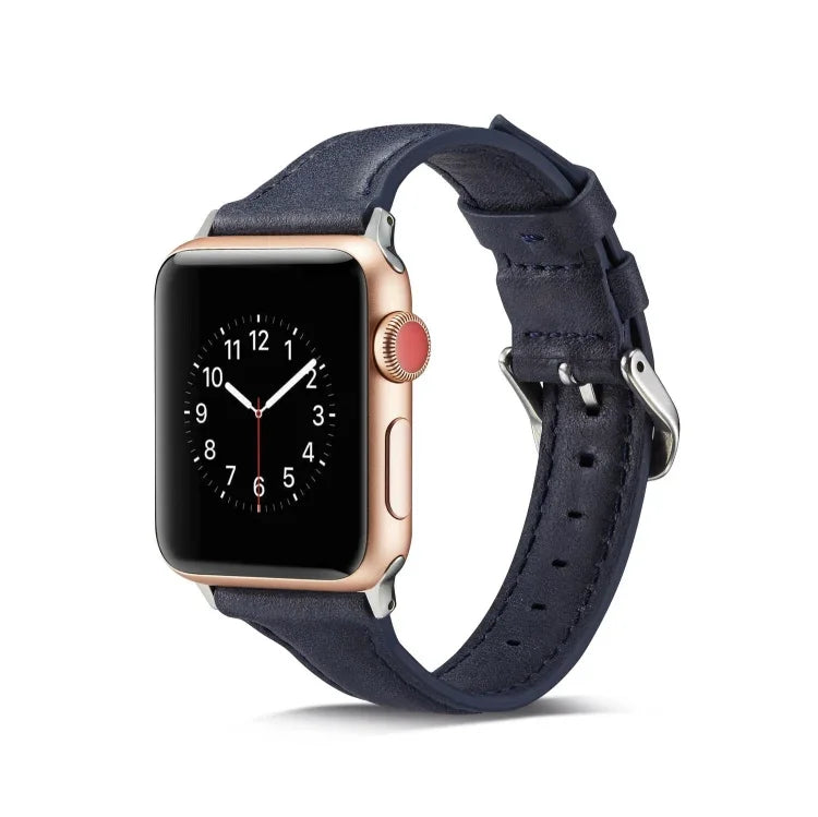 Dây đeo đồng hồ thay thế bằng da mỏng, Dành cho Apple Watch 5/4 44mm & 3/2/1 42mm, Dành cho Apple Watch 5/4 40mm & 3/2/1 38mm