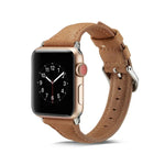 Dây đeo đồng hồ thay thế bằng da mỏng, Dành cho Apple Watch 5/4 44mm & 3/2/1 42mm, Dành cho Apple Watch 5/4 40mm & 3/2/1 38mm