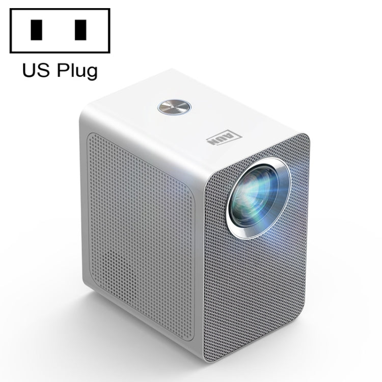 Máy chiếu mini LED thông minh AUN ET50 4 inch 180 Lumens 1920x1080P, phích cắm US, phích cắm EU, phích cắm UK, phích cắm AU