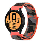 Dây đồng hồ vòng nylon họa tiết ngụy trang, cho Samsung Galaxy Watch5 40mm/44mm / Watch5 Pro