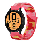 Dây đồng hồ vòng nylon họa tiết ngụy trang, cho Samsung Galaxy Watch5 40mm/44mm / Watch5 Pro