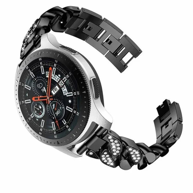 Dây đồng hồ chuỗi denim đính kim cương hàng, cho Samsung Galaxy Watch5 40mm/44mm / Watch5 Pro