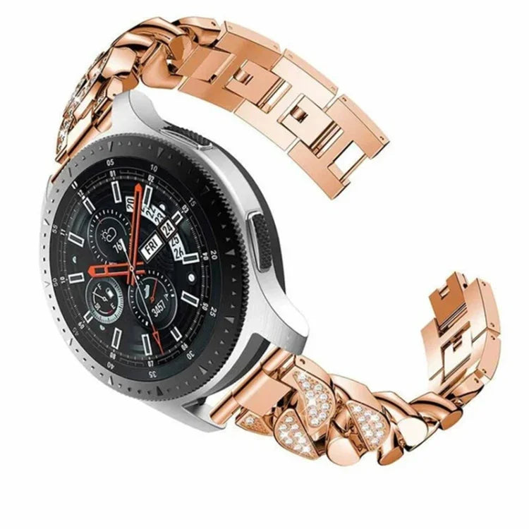 Dây đồng hồ chuỗi denim đính kim cương hàng, cho Samsung Galaxy Watch5 40mm/44mm / Watch5 Pro