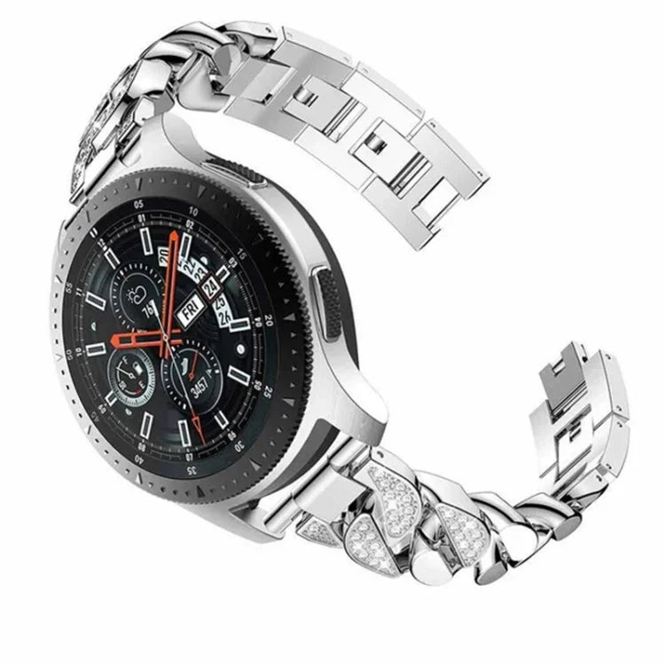 Dây đồng hồ chuỗi denim đính kim cương hàng, cho Samsung Galaxy Watch5 40mm/44mm / Watch5 Pro