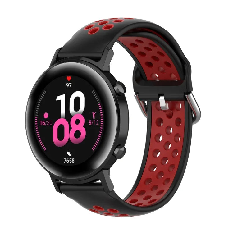 Dây đeo đồng hồ thể thao hai màu khóa 20mm, dành cho Huawei Watch GT2 42MM, dành cho Galaxy Watch Active2 / Active