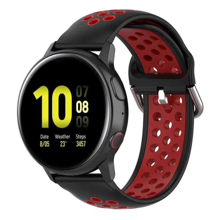 Dây đeo đồng hồ thể thao hai màu khóa 20mm, dành cho Huawei Watch GT2 42MM, dành cho Galaxy Watch Active2 / Active