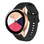 Dây đồng hồ silicone may hai màu, cho Samsung Galaxy Watch5 40mm/44mm / Watch5 Pro