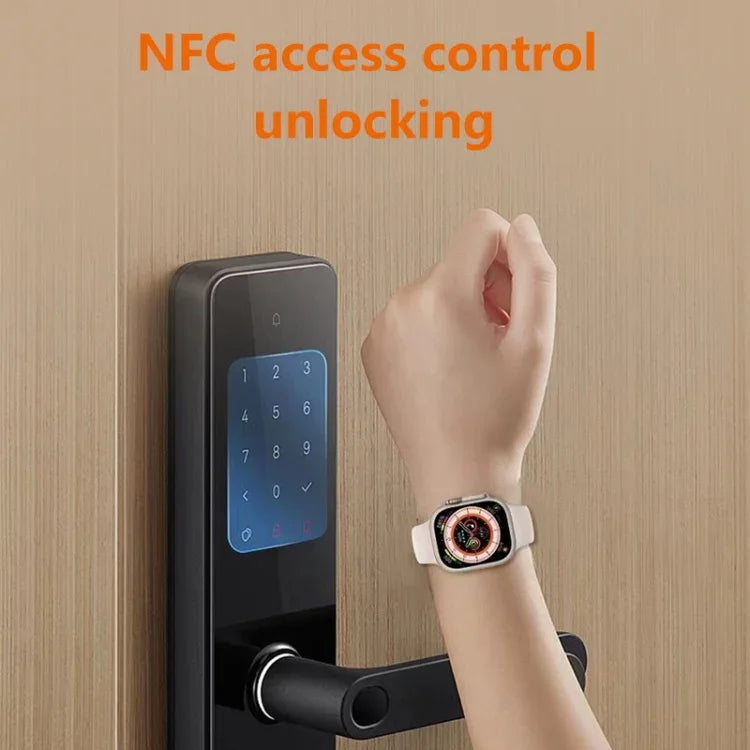 Đồng hồ thông minh WS8 Pro màn hình cảm ứng toàn phần IPS 2.0 inch, Chống nước IP67 Hỗ trợ theo dõi nhịp tim & oxy trong máu / Chế độ thể thao