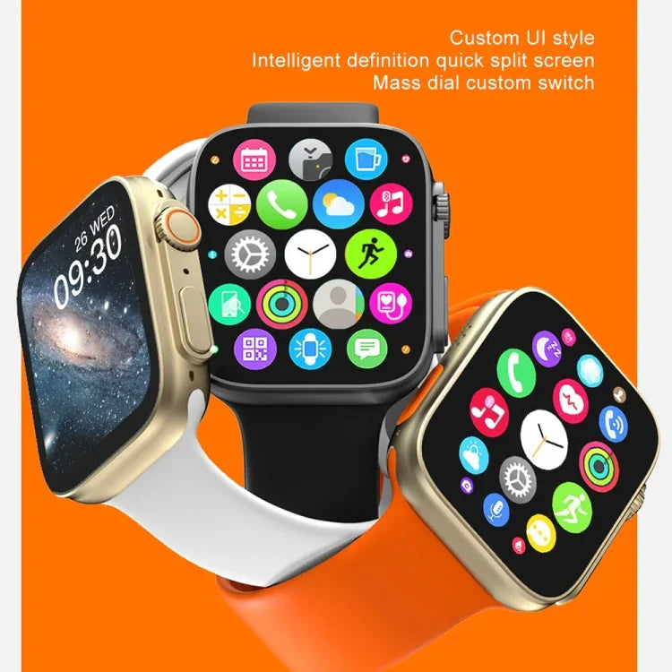 Đồng hồ thông minh KD99 Ultra màn hình IPS 1.99 inch, Hỗ trợ theo dõi nhịp tim & oxy trong máu / Chế độ thể thao
