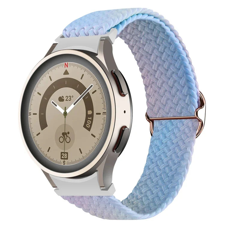 Dây đồng hồ màu gradient dệt cho Samsung Galaxy Watch 5 / Watch 5 Pro / Watch 4