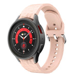 Dây đồng hồ silicone họa tiết hình thoi, cho Samsung Galaxy Watch 5 / Watch 5 Pro