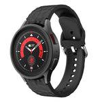 Dây đồng hồ silicone họa tiết hình thoi, cho Samsung Galaxy Watch 5 / Watch 5 Pro