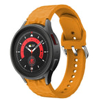 Dây đồng hồ silicone họa tiết hình thoi, cho Samsung Galaxy Watch 5 / Watch 5 Pro
