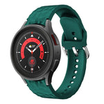 Dây đồng hồ silicone họa tiết hình thoi, cho Samsung Galaxy Watch 5 / Watch 5 Pro