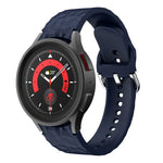Dây đồng hồ silicone họa tiết hình thoi, cho Samsung Galaxy Watch 5 / Watch 5 Pro