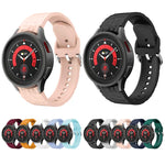 Dây đồng hồ silicone họa tiết hình thoi, cho Samsung Galaxy Watch 5 / Watch 5 Pro