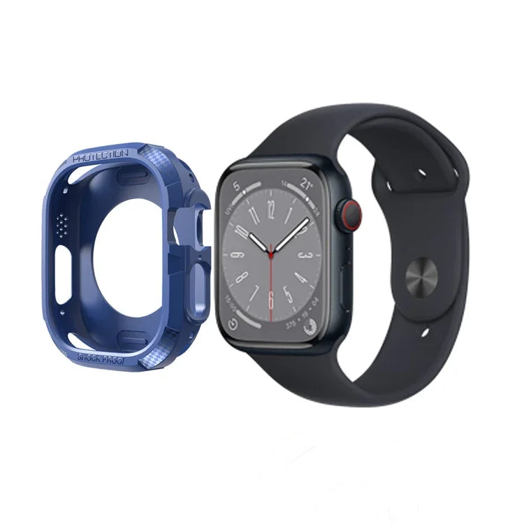 Ốp chống sốc sợi carbon cho Apple Watch, Series 9 / 8 / 7 45mm