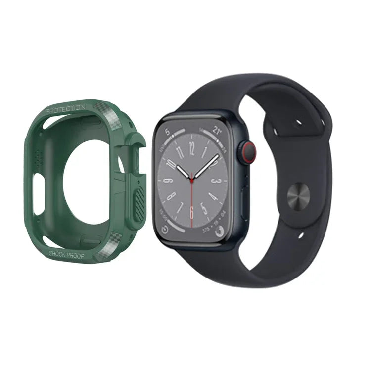Ốp chống sốc sợi carbon cho Apple Watch, Series 9 / 8 / 7 45mm