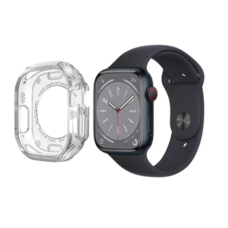 Ốp chống sốc sợi carbon cho Apple Watch, Series 9 / 8 / 7 45mm