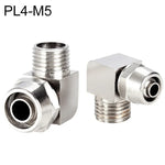 PL8-02 Đầu nối nhanh ren cái khóa ống đồng mạ niken LAIZE, PL4-M5, PL4-01, PL4-02, PL6-M5, PL6-01, PL6-02, PL8-01, PL8-02