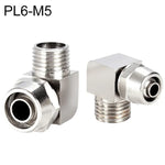 PL8-02 Đầu nối nhanh ren cái khóa ống đồng mạ niken LAIZE, PL4-M5, PL4-01, PL4-02, PL6-M5, PL6-01, PL6-02, PL8-01, PL8-02