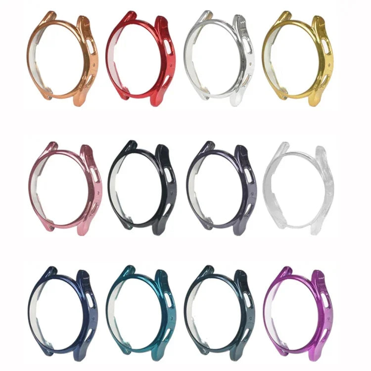 Electroplating Hollow Half-pack TPU Protective Case, For Samsung Galaxy Watch5 Pro 45mm