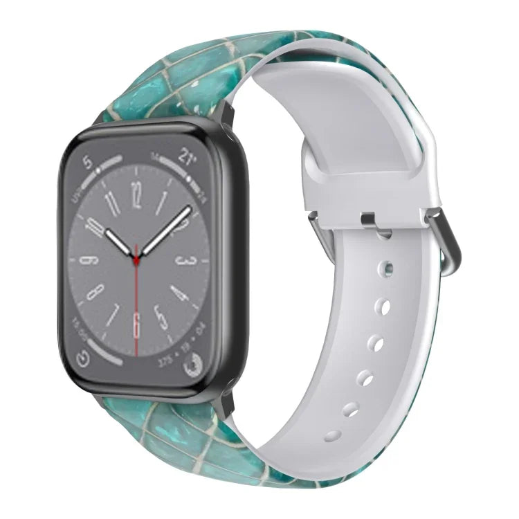 Breathable TPU Watch Band For Apple Watch, Series 8&7 41mm / SE 2&6&SE&5&4 40mm / 3&2&1 38mm
