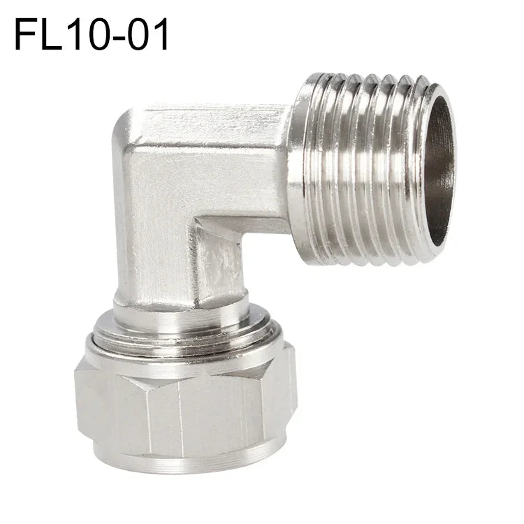 Đầu nối cái khóa xoay nhanh ống đồng mạ niken LAIZE FL6-01, FL6-01, FL6-02, FL8-01, FL8-02, FL10-01, FL10-02