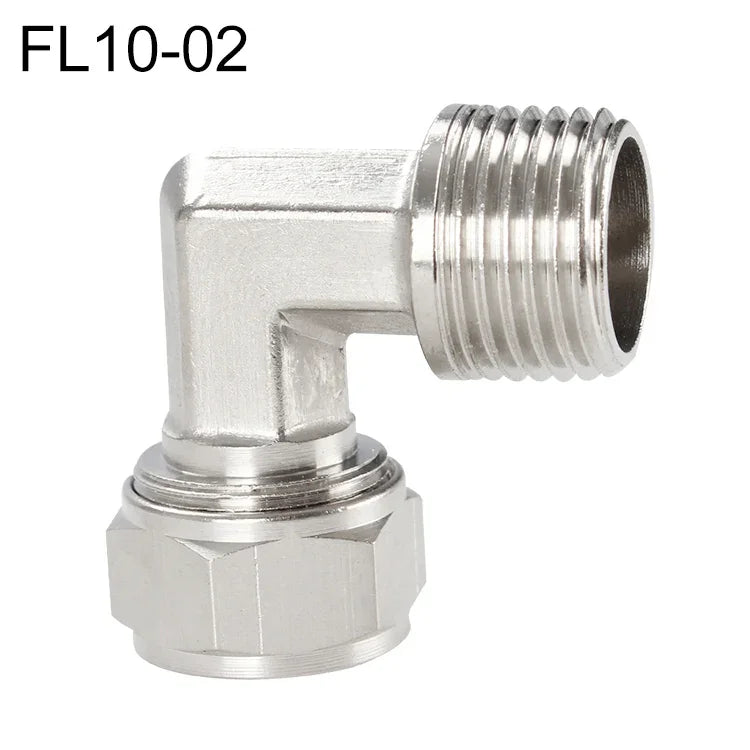 Đầu nối cái khóa xoay nhanh ống đồng mạ niken LAIZE FL6-01, FL6-01, FL6-02, FL8-01, FL8-02, FL10-01, FL10-02