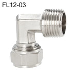 Đầu nối cái khóa xoay nhanh ống đồng mạ niken LAIZE, FL8-03, FL8-04, FL10-03, FL10-04, FL12-02, FL12-03, FL12-04