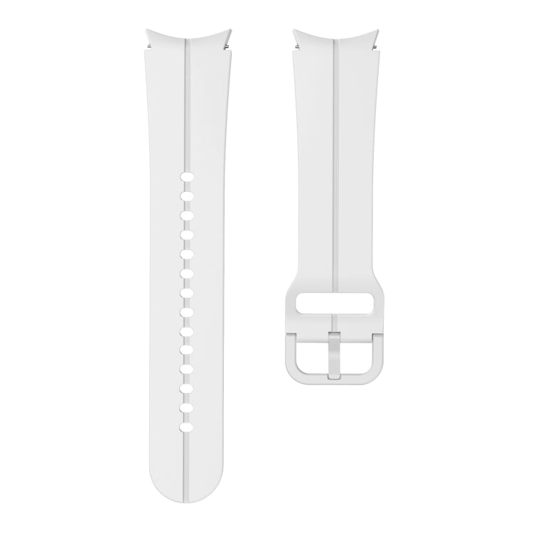 Dây đồng hồ silicone khóa màu sắc, dành cho Samsung Galaxy Watch 5 40mm / 44mm