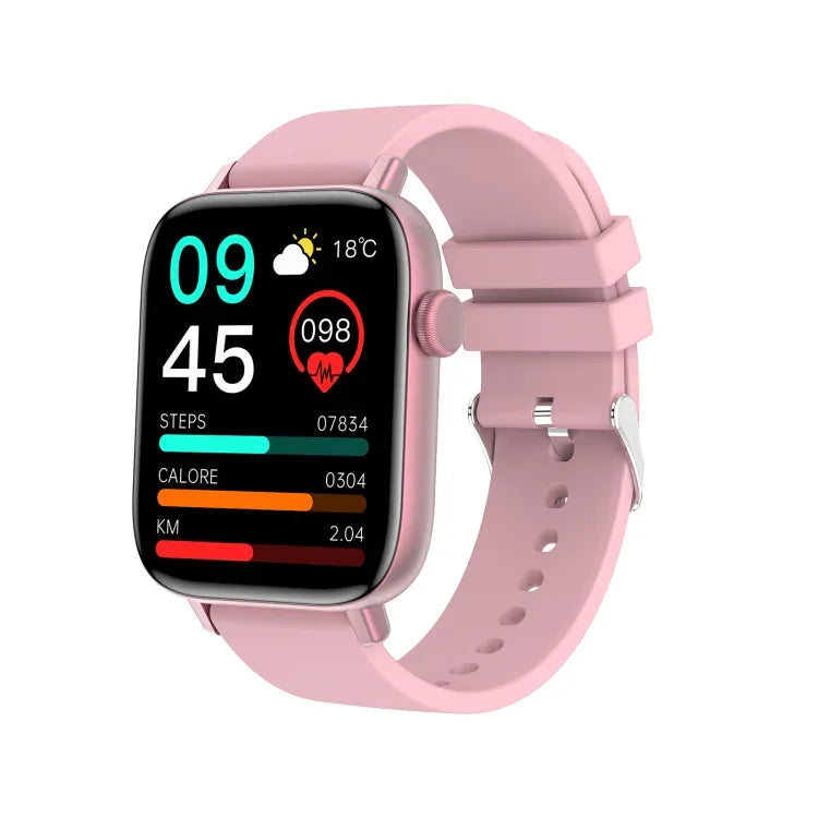 Đồng hồ thông minh T49 màn hình vuông HD 1.9 inch Hỗ trợ theo dõi nhịp tim / Gọi Bluetooth