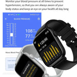 Đồng hồ thông minh T49 màn hình vuông HD 1.9 inch Hỗ trợ theo dõi nhịp tim / Gọi Bluetooth