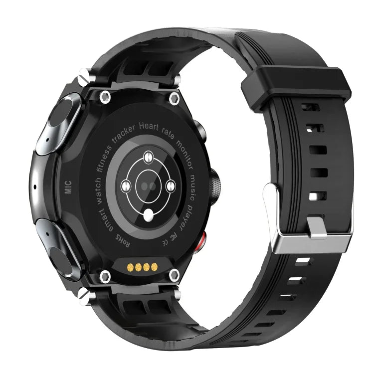 Đồng hồ thông minh T92 màn hình cảm ứng IPS 1.28 inch 2 trong 1 tai nghe Bluetooth, Hỗ trợ theo dõi nhịp tim / nghe nhạc Bluetooth