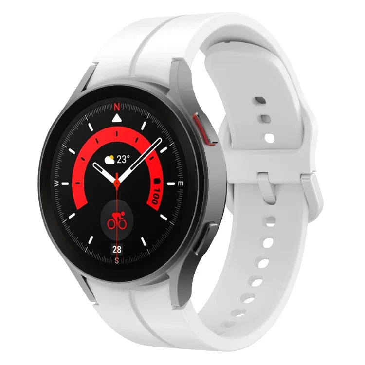Dây đồng hồ silicone khóa cài nhiều màu, cho Samsung Galaxy Watch 5 Pro 45mm