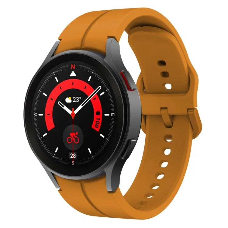 Dây đồng hồ silicone khóa cài nhiều màu, cho Samsung Galaxy Watch 5 Pro 45mm