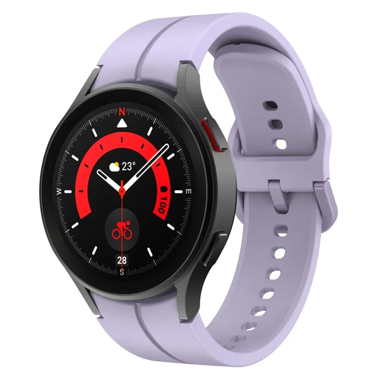 Dây đồng hồ silicone khóa cài nhiều màu, cho Samsung Galaxy Watch 5 Pro 45mm