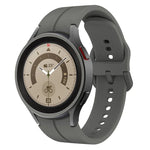 Dây đồng hồ silicone khóa cài nhiều màu, cho Samsung Galaxy Watch 5 Pro 45mm