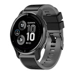 Dây đồng hồ silicone dệt trơn hai màu, cho Samsung Galaxy Watch 5 Pro 45mm