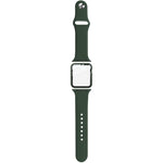 Dây đồng hồ silicone imak khung PC kèm kính cường lực, dành cho Apple Watch SE 2022 40mm, dành cho Apple Watch SE 2022 44mm