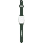 Dây đồng hồ silicone imak khung PC kèm kính cường lực, dành cho Apple Watch SE 2022 40mm, dành cho Apple Watch SE 2022 44mm